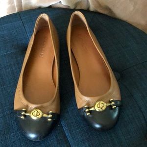 Coach ballet flats